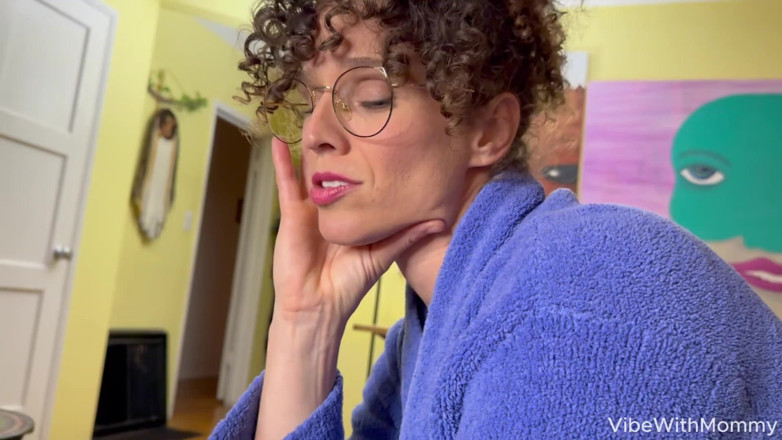 VibeWithMommy: Matrigna ebrea istantaneo rimpianto abito blu