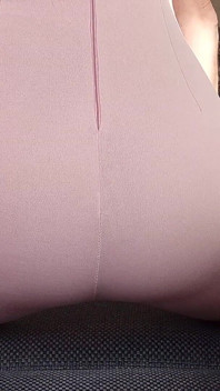 Look at My Cute Ass My New Sexy Pink Combi