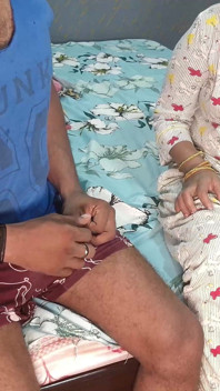 Boy Who Came to Ask for Curd Put His Cum in the Auntys Pussy