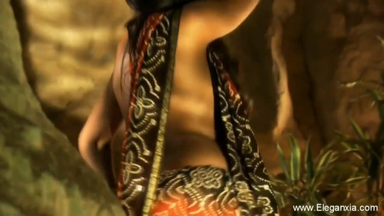 Eleganxia: Amazing Indian babe stripping