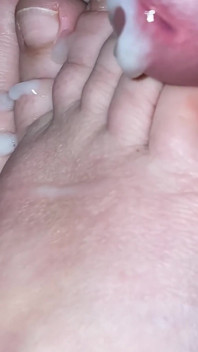 Os pés sensuais da minha esposa