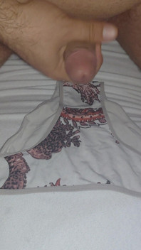 I Ejaculate Into the Panties My Wife Is Going to Wear While She Is in the Bathroom.