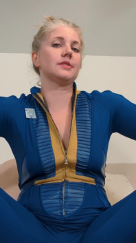 Vault Girl's Shrink Ray förvandlar dig till hennes beta -cuck
