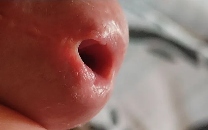 Straight Daddy Club: Grandpa Big Red Hole in Amateur Close up.