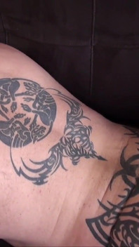 Bearfilms Tattooed Skott Locke Craves for Lobo Al Hairy Ass
