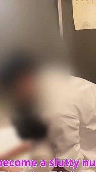 Marido, lo siento, la esposa de la enfermera es entrenada para hablar sucio por el médico en el hospital # 118
