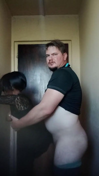 Pussy Licking, Blowjob & Standing Doggystyle Fuck