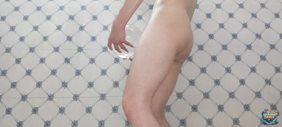 shahindeniz500: Full Bathroom Session with Custom Toy No POV Shayan Deniz