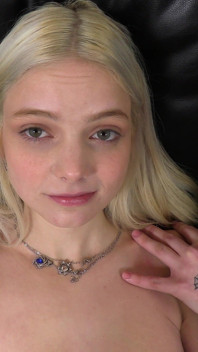 Innocent Looking Blonde Gets a Reality Check