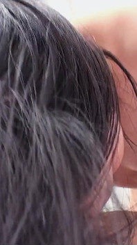 Skinny Japanese Teen Kaho Masturbates and Injected Into Step Father Pussy