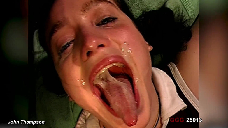 GGG John Thompson Classic Retro: Asian Teen Slut Drools and Rolls Eyes in Solo Pussy-pounding...