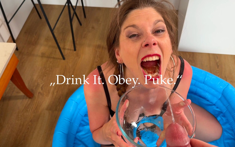 Fantom Episode #11 Piss Slave Training - Belgian Student Alice Maze Drinks My Piss & Gags Till She Womits | POV Raw (Fantom Videos)