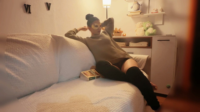YENIFER696: Usikan yang selesa: pemanis hijau lembut dan stoking stoking