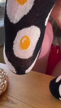 Bon Appetit with My Delicious-smelling Nylon Soles