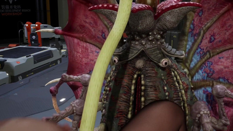 Wraith ward: Dottoressa procace scopata dal mostro lovecraftiano