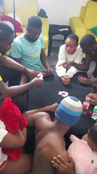 A Hot Bisexual Orgy After Playing Games Night Games