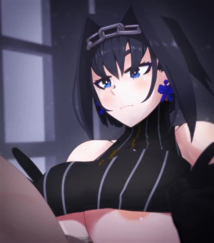 Velvixian_2D: Kronii ubrany titfuck