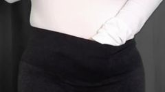 Underneath This Innocent Tee and My Almost-see-through Leggings, I&#039;m Hiding a Surprise!