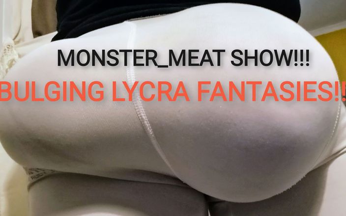 Monster meat studio: Nylonowe wypukłe po ekstremalnym pompowaniu!