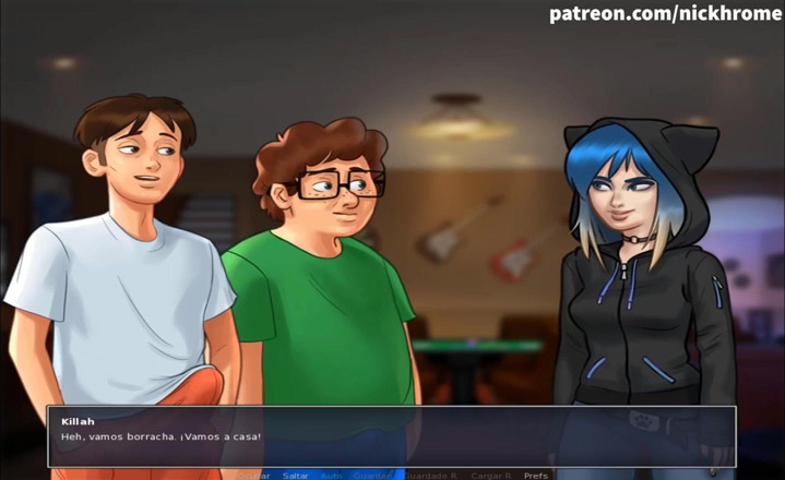 Cartoon Universal: Summertime saga del 68 - naken fest (spansk sub)