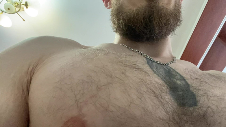 Hunky time: Adore meus músculos e corpo peludo