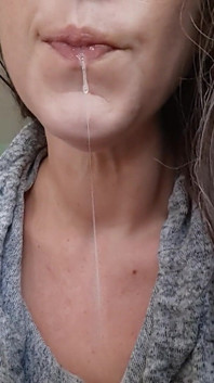 Open Wide for Your Mistress' Sweet Spit