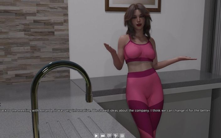 3D cartoon porn: 내 기숙사 164 - 새엄마 Martha와의 사적인 대화