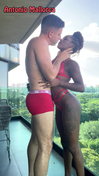 Antonio Mallorca: Fucking a Hot Black Latina Babe Liss Dominica