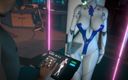 Wraith ward: 데미 섹스 로봇 업그레이드 테스트 시퀀스 | 복종하는 복종하는 패러디