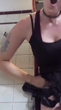 Excerpt From a Newly Filmed Video, Were You Looking up My Skirt? Such a Bad Boy! Tells You How Bad You Are and Then JOI