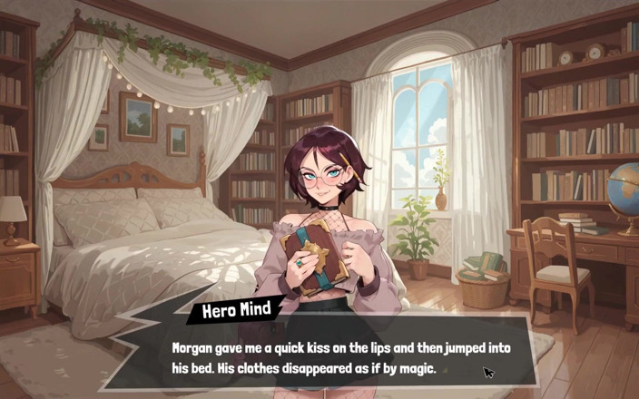Cum in Futa: Femboy futa house futanari 成人动漫游戏第 23 集贵族室友射两次，而我则操他的屁股！