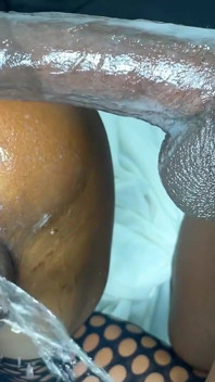Omg! Huge Monster Dick Makes Ebony Teen Squirt’s Multiple Times