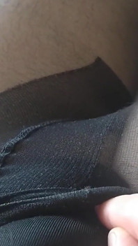 Sissy-maid Pre-cums Her Cute Clitty in Lingerie