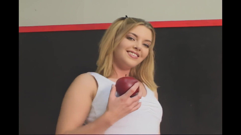 RATATATA!: Candi Apple Fucked in the Ass by Two Big Cocks...