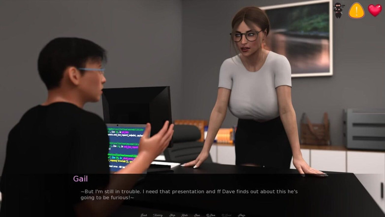 Miss Kitty 2K: The Office - 35 Sexo no Sofá por Misskitty2k