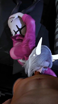 Succubus Bitrate Bombshell: Pełny render - Hentai Animacja 3D