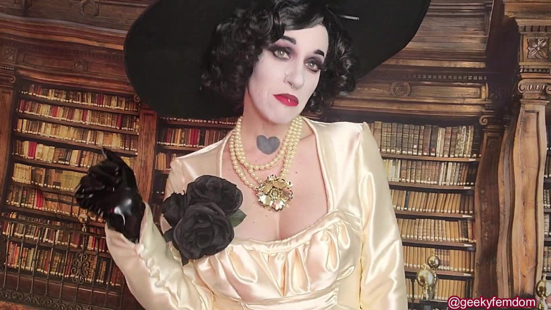 Geeky Femdom: Lady Dimitrescu World Wide JOI