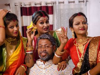 Desi Bold Movies: El viejo lujurioso salió a celebrar su noche de bodas...