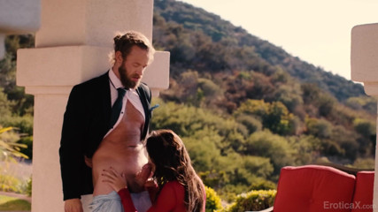 Erotica X: Hot brunette Kylie Rocket fucks friend at bff's wedding- Eroticax