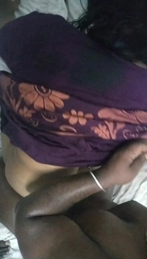 Tamil Woman Dirty Talking with Young Boy at Lodge