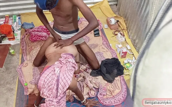 Bengaliauntykichut: The Neighbor Came to Drop Me and Quenched My Pussy's...