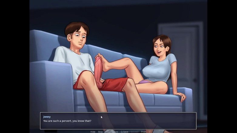 LewdArcade: Summertime saga sex spel spela [del 04] Naken spel [18+] Vuxen spel