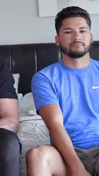 Piledriver bisexuel baise. Jock, blonde musclée et sexy