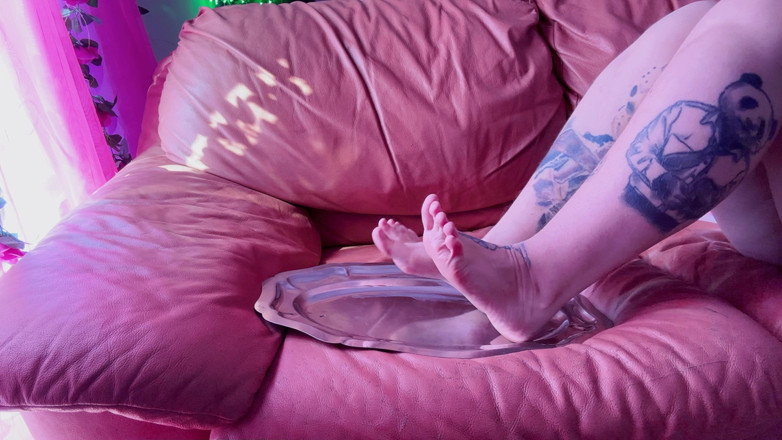 Kisicaxx: 내 다리와 발로 당신을 괴롭히고 더티톡톡
