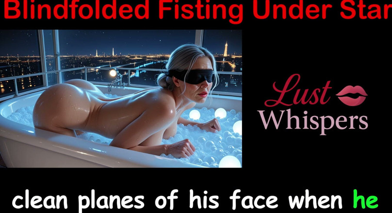 LustWhispers: Blindfolded Fisting Under Stars - English Sex Story