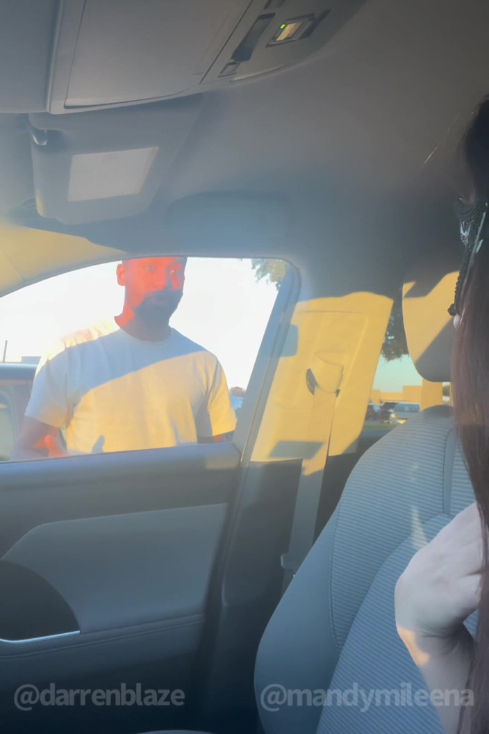 Darrenblazeent: Crazy Lady Hits My Car so I Make Her Give...