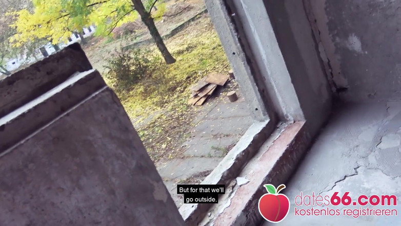 Dates66: Veřejné POV! Krásné velké hnědé oči Milf Danka Diamond šukají venku!