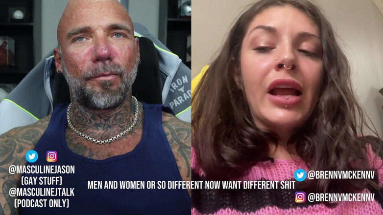 Raw and Uncensored with Masculine Jason: Porn star confessions - Brennna Mckenna (bölüm 89)