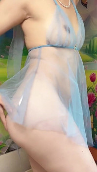Perfect Body Wear Blue Dress Beautiful
