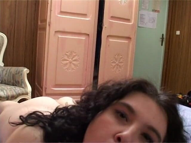XTime Solo: Amateur video of BBW hairy pussy bitch playing with her...
